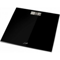 LIFE Γυάλινη ηλεκτρονική ζυγαριά μπάνιου με ένδειξη θερμοκρασίας χώρου, YOGA LIFE Γυάλινη ηλεκτρονική ζυγαριά μπάνιου με ένδειξη θερμοκρασίας χώρου, YOGA